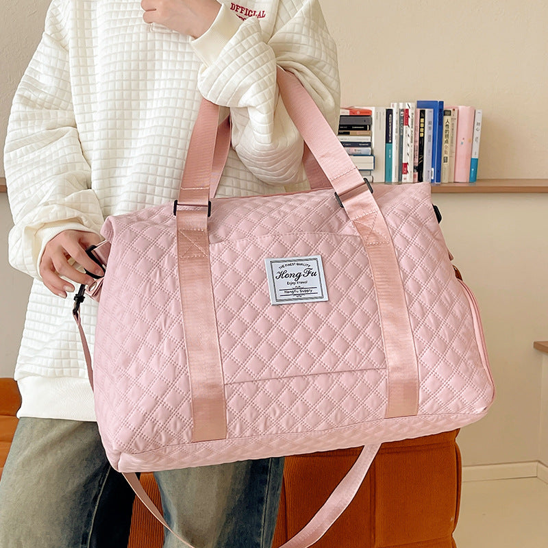 Large-Capacity Dry and Wet Separation Fitness Bag.