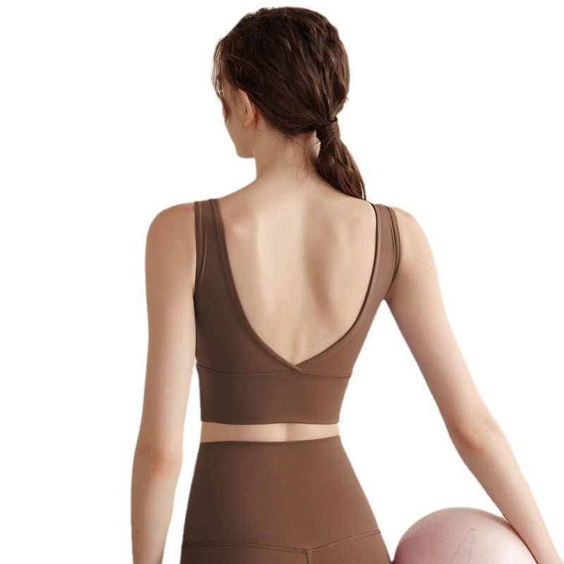 Women's Yoga Beautiful Back Dance Pilates Sports Bra