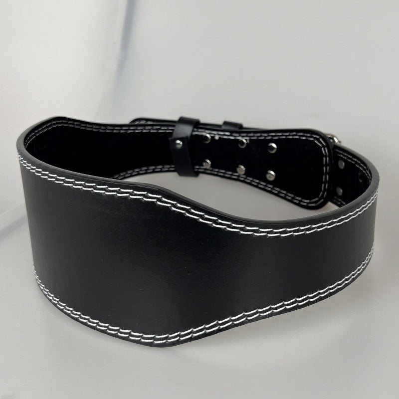 Fitness Belt Wide Men's and Women's Squat Hard Pull Weight Lifting Waist Protection Sports Belt