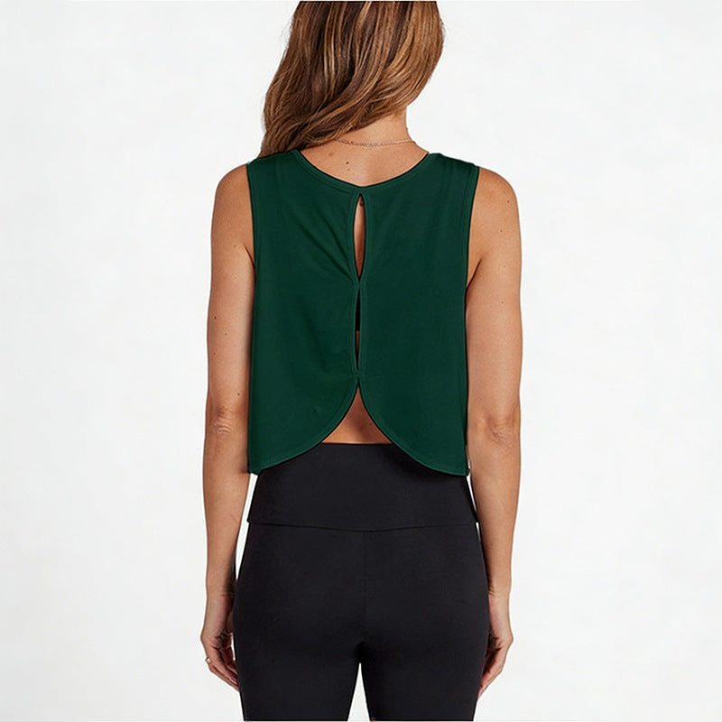 Cross-Border Yoga vest.