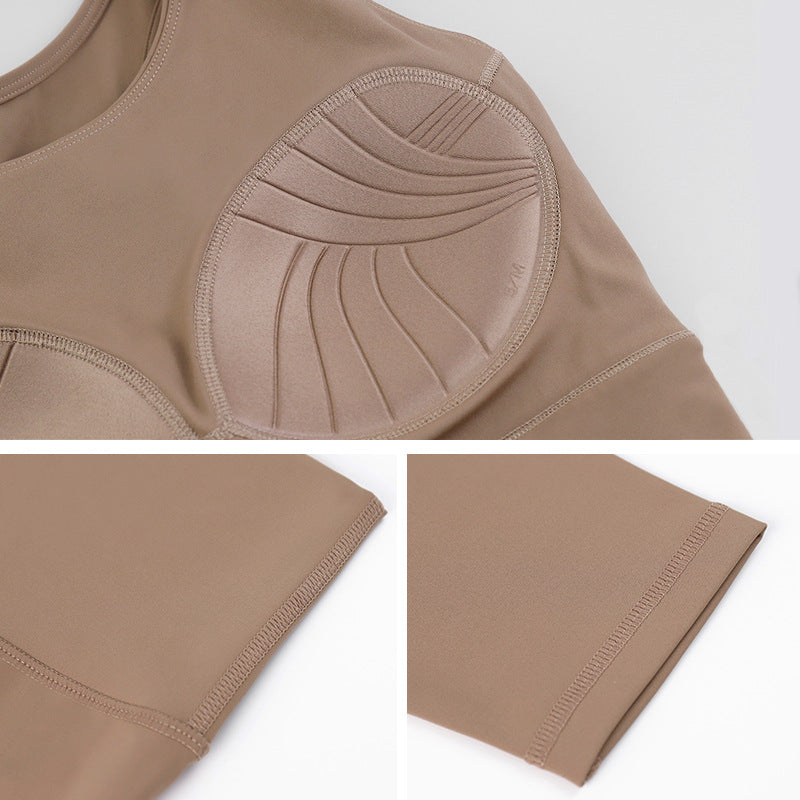 Weiman's New Yoga Clothing Suit for Women, Professional Vest, Shock-Proof, High-Waisted, no inseam.