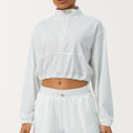 Summer Half Zipper High Collar.