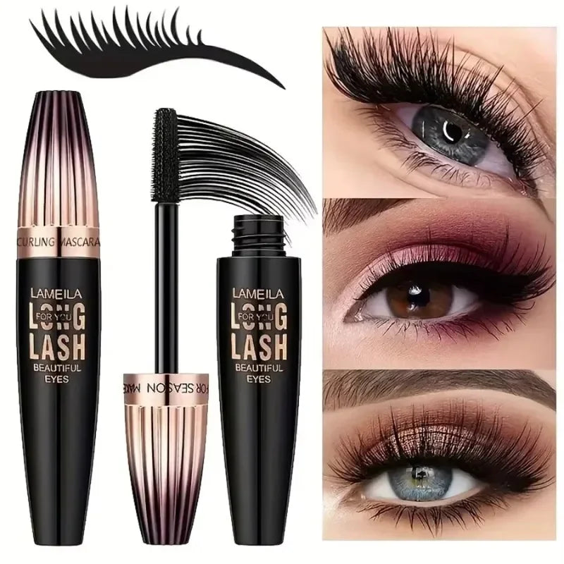 Waterproof 4D Mascara Thick Long Smudge-proof Plump.