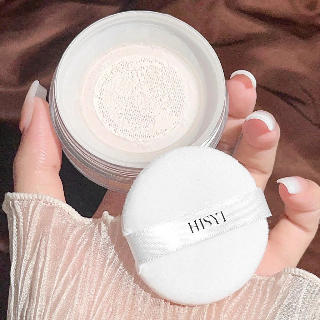 Light, flawless and transparent makeup setting powder,waterproof.