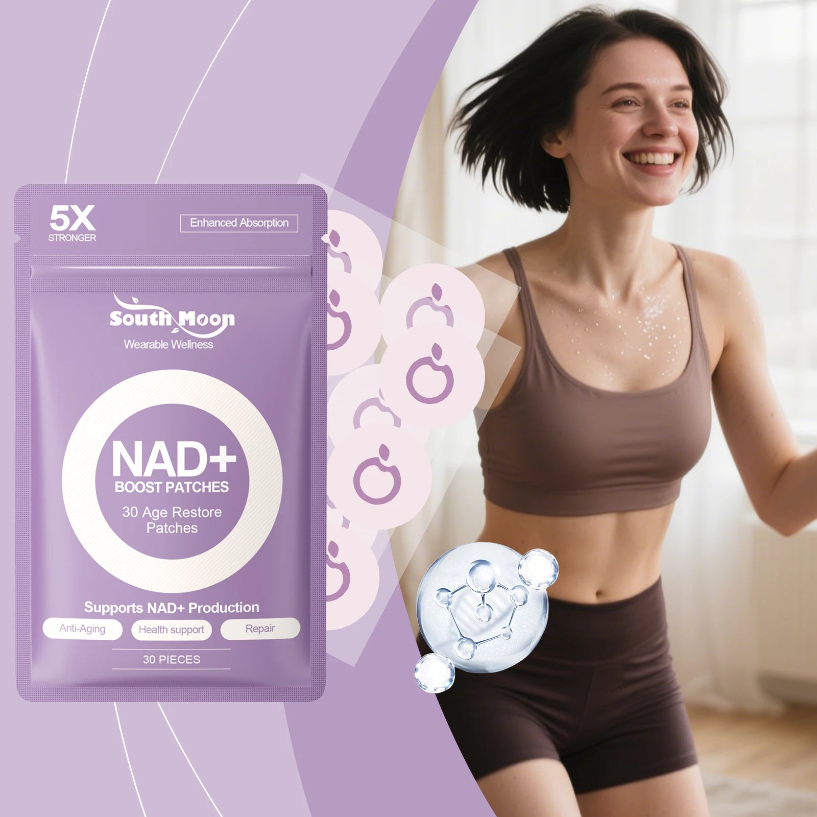 Body Care Patch Nourishing & For Soft Moisturized Skin.