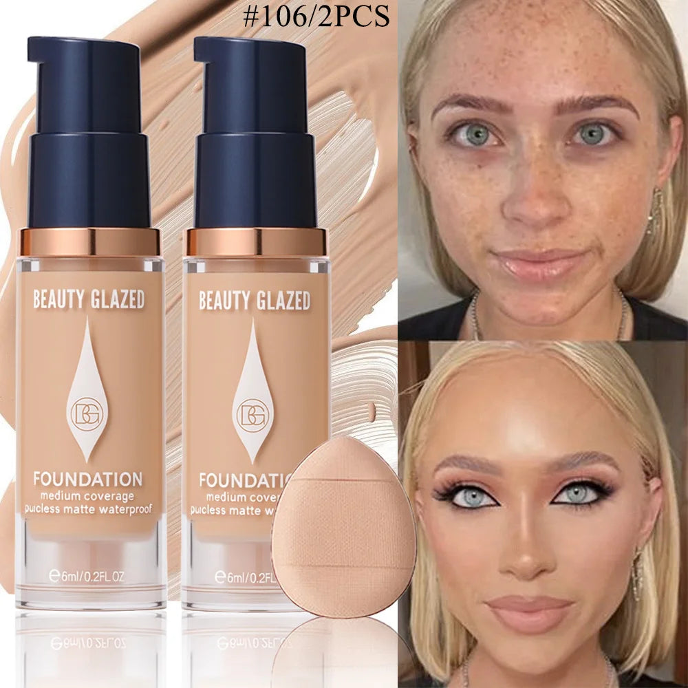 Face Foundation Makeup Matte.