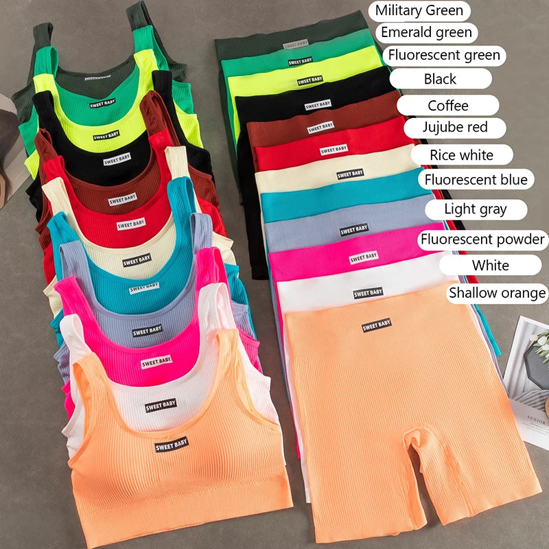 Women Seamless Yoga Set.