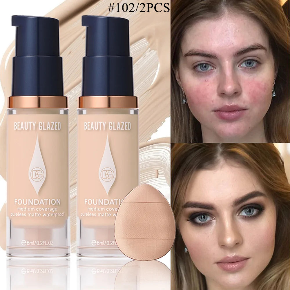 Face Foundation Makeup Matte.