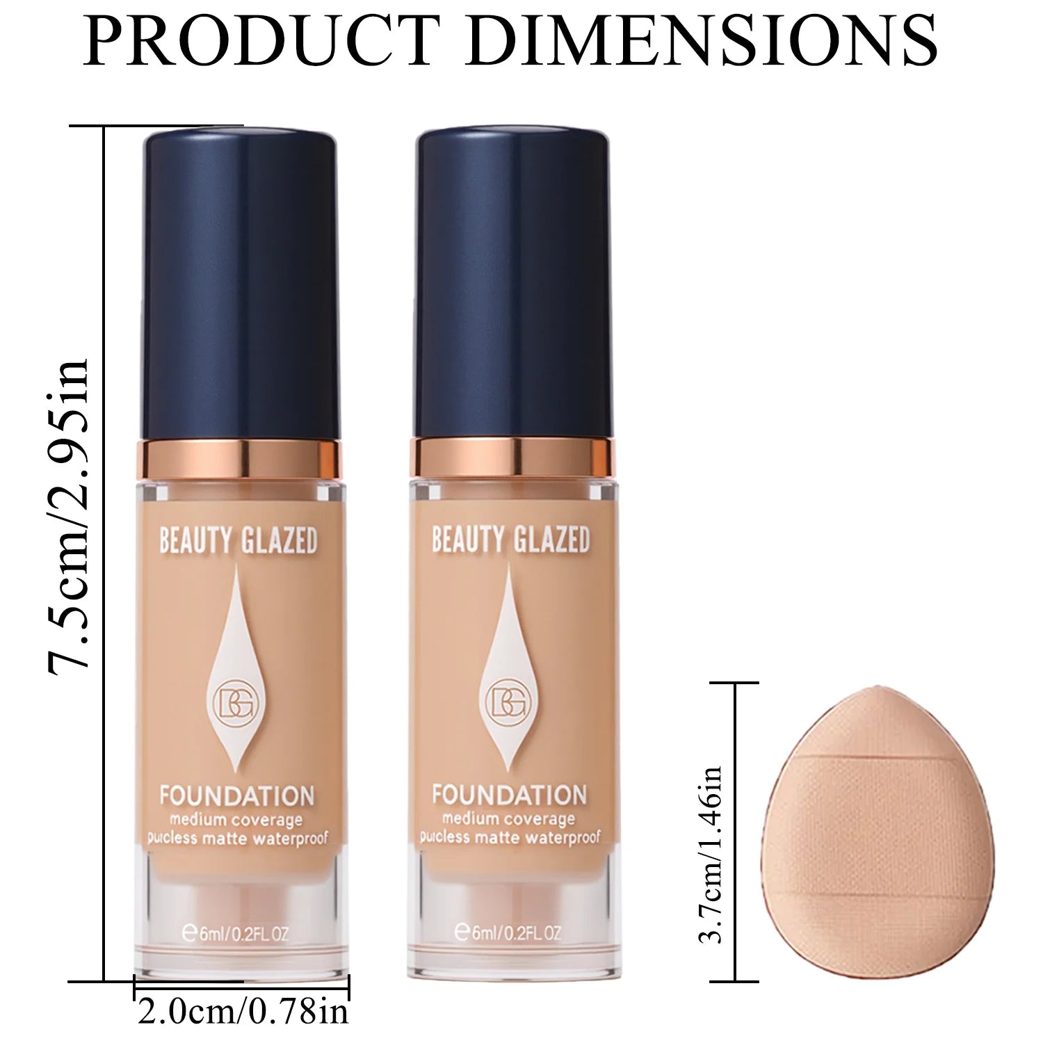 Face Foundation Makeup Matte.