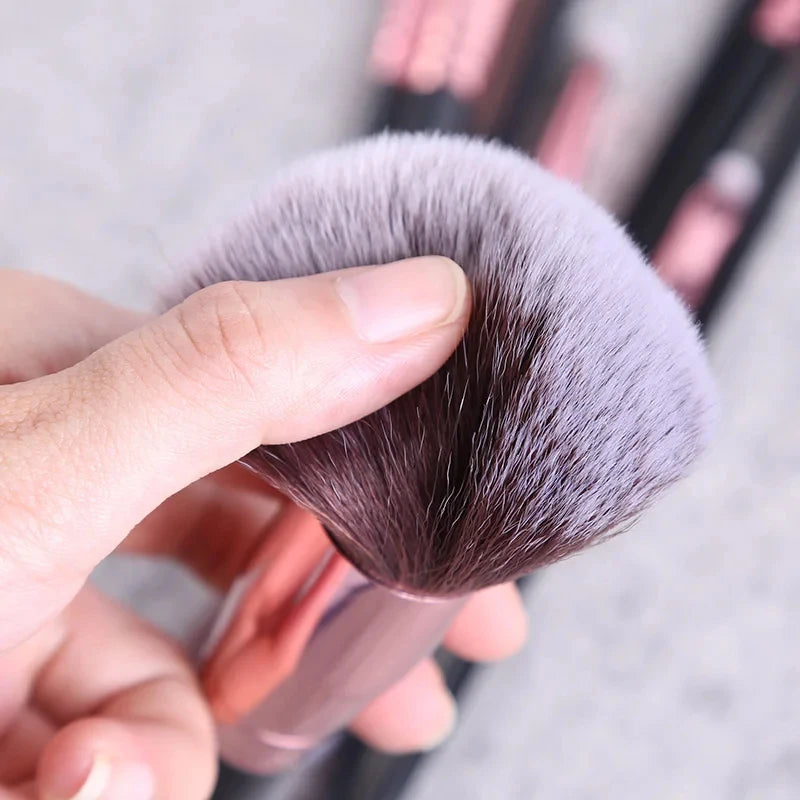 Makeup Brushes Set, 15Pcs Face Eye Makeup Brush Kit – Foundation Powder Blush Brush, Eyeshadow Eyeliner Eyebrow Brush, Highlight