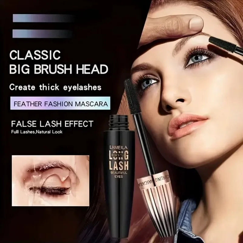 Waterproof 4D Mascara Thick Long Smudge-proof Plump.