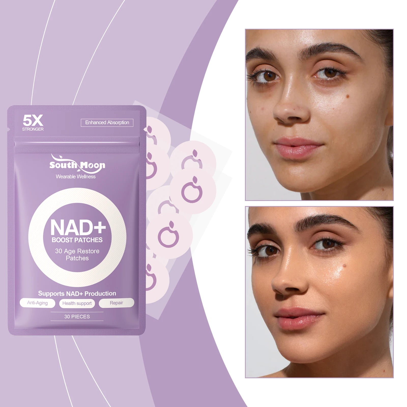 Body Care Patch Nourishing & For Soft Moisturized Skin.