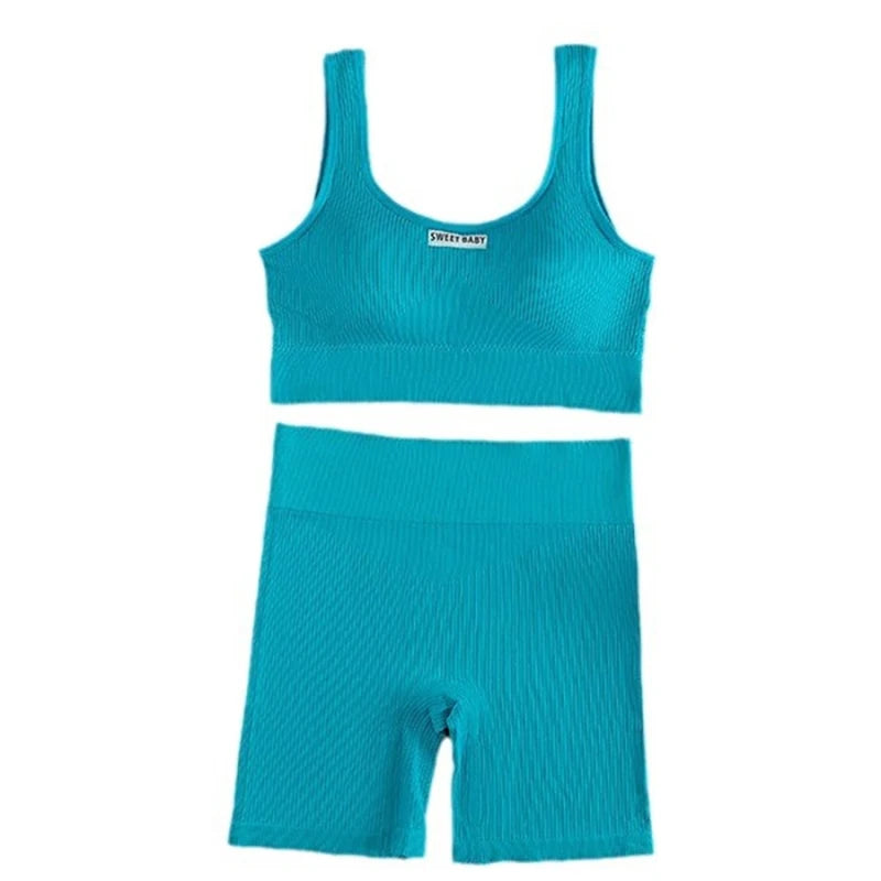 Women Seamless Yoga Set.