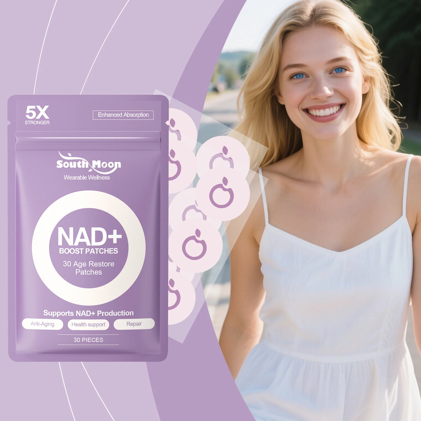 Body Care Patch Nourishing & For Soft Moisturized Skin.