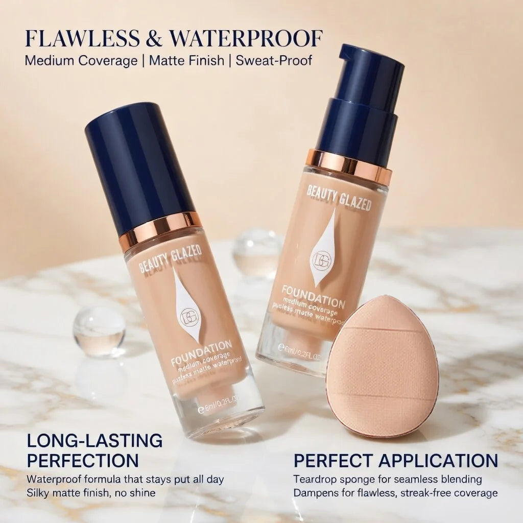 Face Foundation Makeup Matte.