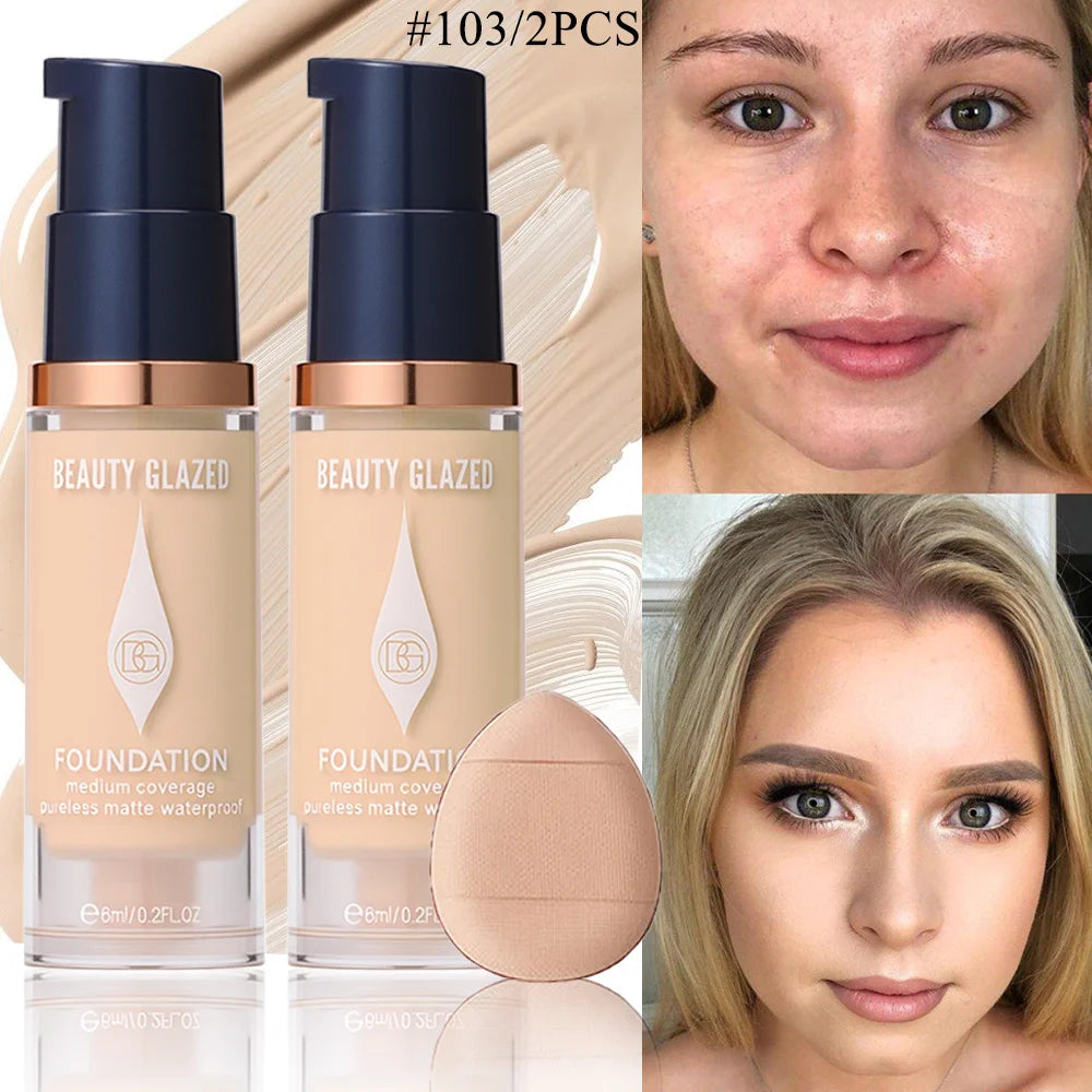 Face Foundation Makeup Matte.