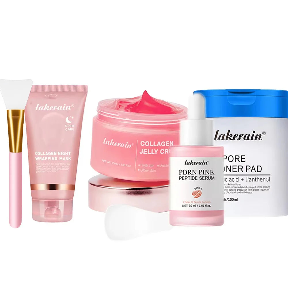 •Collagen Jelly Cream •Hydrolyzed Collagen •Overnight Wrapping Peel-Off Mask 
•Hydrating and Firming •Moisturizing SkinCare